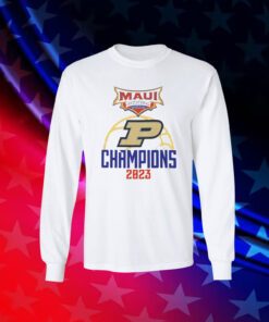 Purdue Maui Invitational Champions 2023 Long Sleeve Shirt