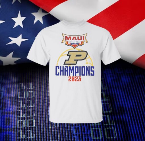 Purdue Maui Invitational Champions 2023 Shirt