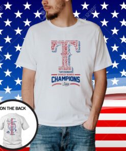 Rangers World Series Champs 2023 Texas Baseball T-Shirt