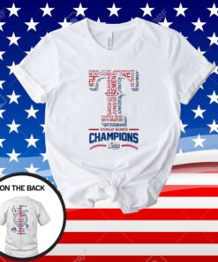 Rangers World Series Champs 2023 Texas Baseball Unisex Shirts