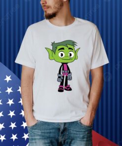 Ray William Johnson Wearing Teen Titans Go Beast Boy Shirt