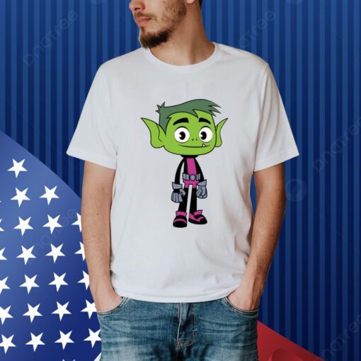 Ray William Johnson Wearing Teen Titans Go Beast Boy Shirt