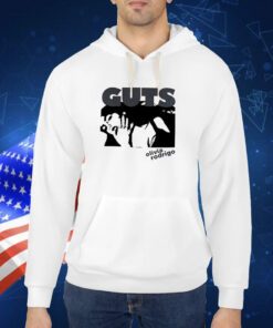 Red Glittering Guts TShirt