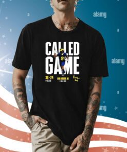 Rod Moore Called Game Michigan Signature Shirt