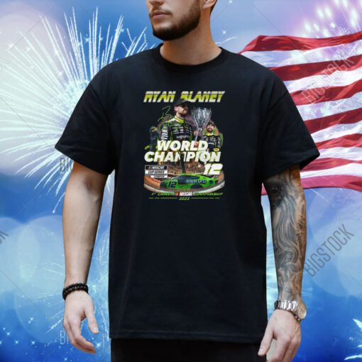 Ryan Blaney World Champion Nascar Cup Series Shirt