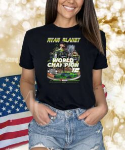 Ryan Blaney World Champion Nascar Cup Series TShirt