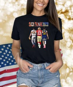 San Francisco Webb, Purdy And Curry Shirts