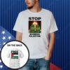 Stop Bombing Palestine Free Palestine Shirt