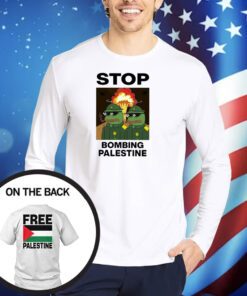 Stop Bombing Palestine Free Palestine TShirts