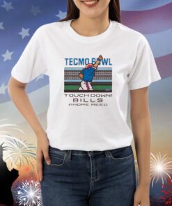 Tecmo Bowl Bills Andre Reed Shirts