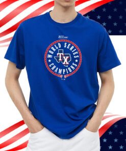 Texas Rangers 2023 World Series Champions Stealing Home T-Shirt