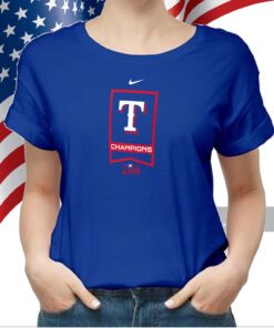 Texas Rangers Nike 2023 World Series Champions Banner T-Shirt