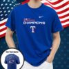 Texas Rangers Nike 2023 World Series Champions Roster T-Shirt
