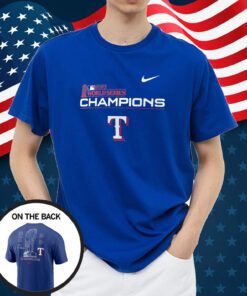 Texas Rangers Nike 2023 World Series Champions Roster T-Shirt