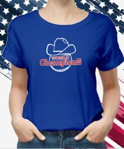 Texas Rangers World Champions Shirt