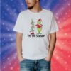 Tis The Season Christmas Print Casual Tee Shirt