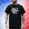 Tisakorean Silly Rhino Pill Hooded T-Shirt