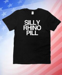 Tisakorean Silly Rhino Pill Hooded Unisex Shirts