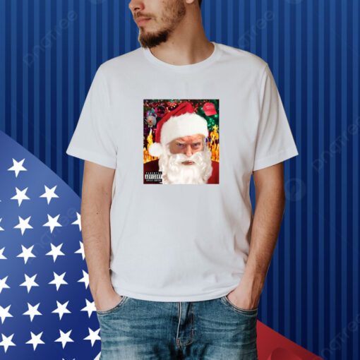 Trump Santa Mugshot Tacky Shirt