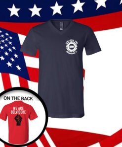 Uaw Local 1268 Belvidere IL V-Neck Shirts