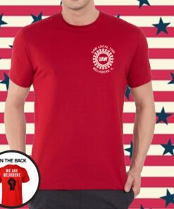 Uaw We Are Belvidere Red Tee Shirts