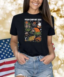 Vegan Camp Out 2024 Shirts