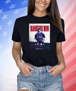 Went And Took It Rangers Win World Series Shirt