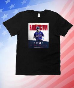 Went And Took It Rangers Win World Series Unisex Shirts