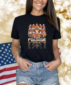 2023 Big 12 Conference Champions Texas Longhorns Shirts