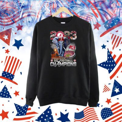 2023 Sec Football Champions Alabama Crimson Tide TShirt