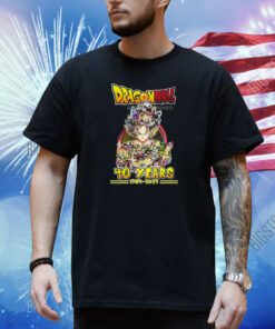 40 Years Of 1984 – 2024 Dragon Ball Thank You For The Memories Shirt