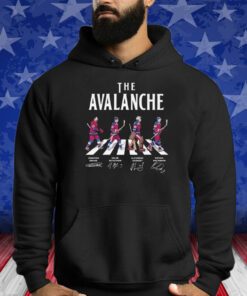 The Colorado Avalanche Team Hockey Abbey Road Signatures T-Shirt