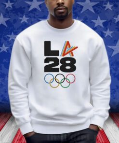 White 2028 La 2028 Summer Olympics Athlete Spirit Shirts
