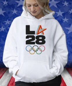 White 2028 La 2028 Summer Olympics Athlete Spirit Shirts