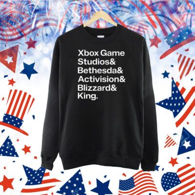 Aaron Greenberg Game Studios Bethesda Activision Blizzard King TShirt