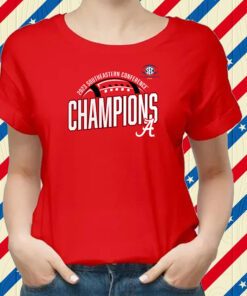 Alabama Crimson Tide Fanatics Branded 2023 Sec Football Conference Champions Shirt