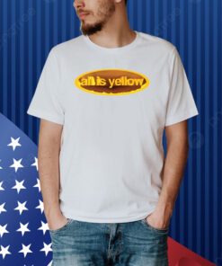 All Is Yellow 3D Box Set Shirt