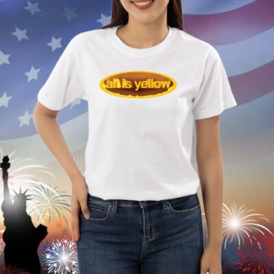 All Is Yellow 3D Box Set TShirt