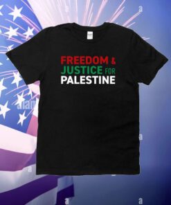 Apan Theprintbar Freedom& Justice For Palestine T-Shirt