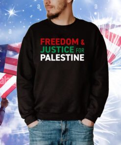 Apan Theprintbar Freedom& Justice For Palestine Tee Shirt