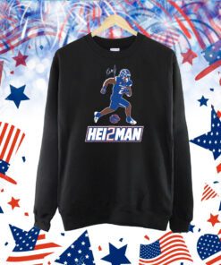 Ashton Jeanty Boise State Broncos Blue 84 Unisex Hei2man TShirt