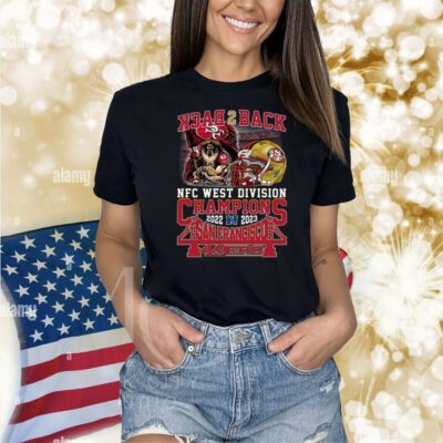 Back To Back NFC West Division Champions 2022 – 2023 San Francisco 49ers Shirts