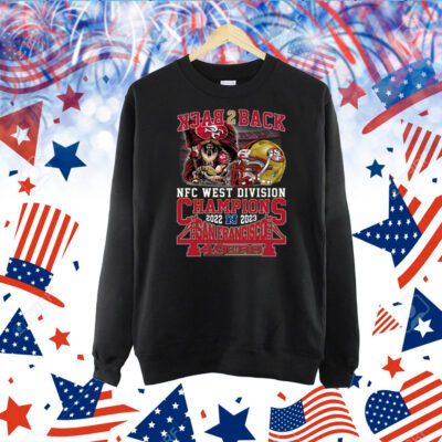Back To Back NFC West Division Champions 2022 – 2023 San Francisco 49ers TShirt