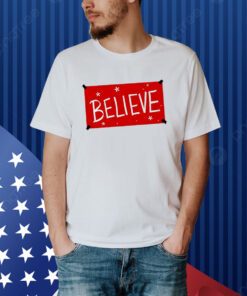 Believe Red Christmas Shirt