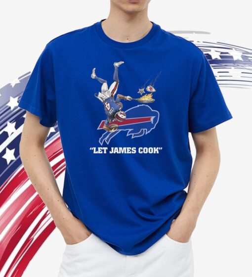 Buffalo Bills Let James Cook Shirt