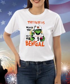 Cincinnati Bengals Grinch Joe Burrow They Hate Us Because Ain’t Us Nfl Christmas Shirts