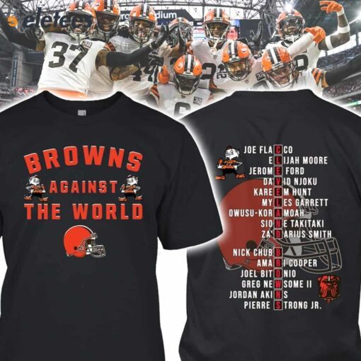 Browns Against The World Shirt