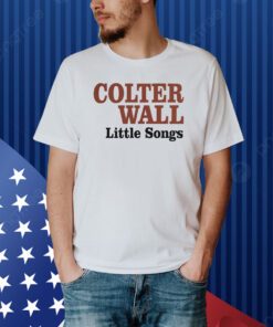 Colter Wall Merch Little Songs Album Shirt