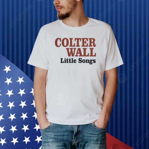 Colter Wall Merch Little Songs Album Shirt