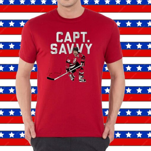 Denis Savard: Capt. Savvy Shirt